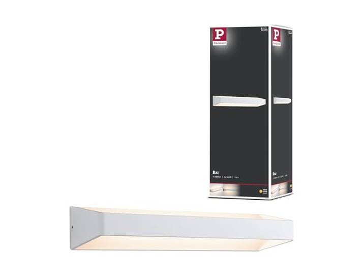 Applique murale LED Paulmann Bar 10\,5 W 2700 K Blanc EFFET LUMINEUX - Les effets lumineux décoratifs des lampes mettent le mur en valeur