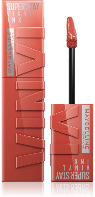 MAYBELLINE NEW YORK SuperStay Vinyl Ink Langtidsholdbar flydende læbestift 125 KEEN 4.2 ml