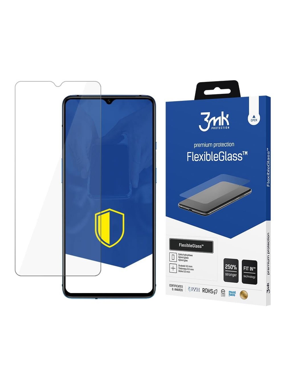 3mk FlexibleGlass Special Edition Hybrid Glass on OnePlus 7T