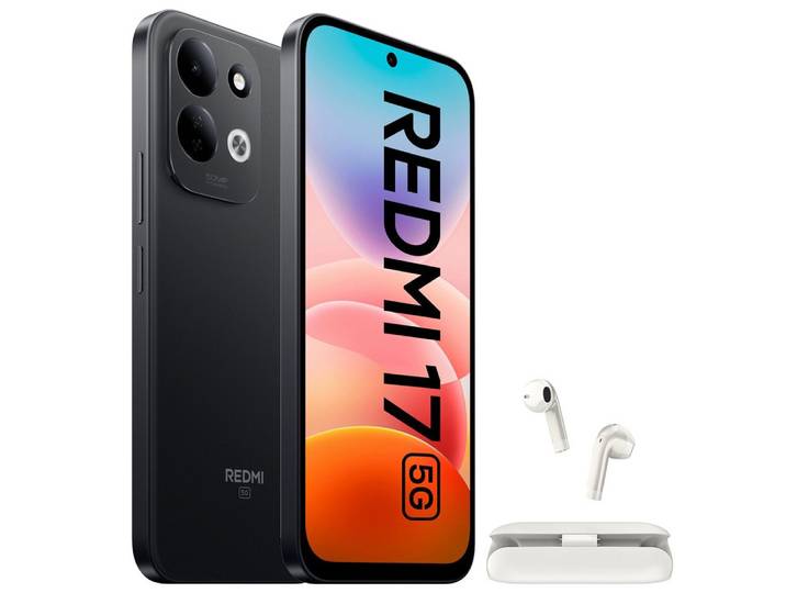Xiaomi Redmi 17 5G 4+256GB Smartphone & Bluetooth Kopfhörer Handy (50 MP Kamera)