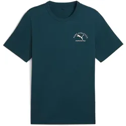 PUMA Class Graphic T-Shirt Herren 75 - green terrain XXL