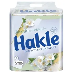 Hakle Toilettenpapier »Jasmin« 3-lagig - 24 Rollen weiß