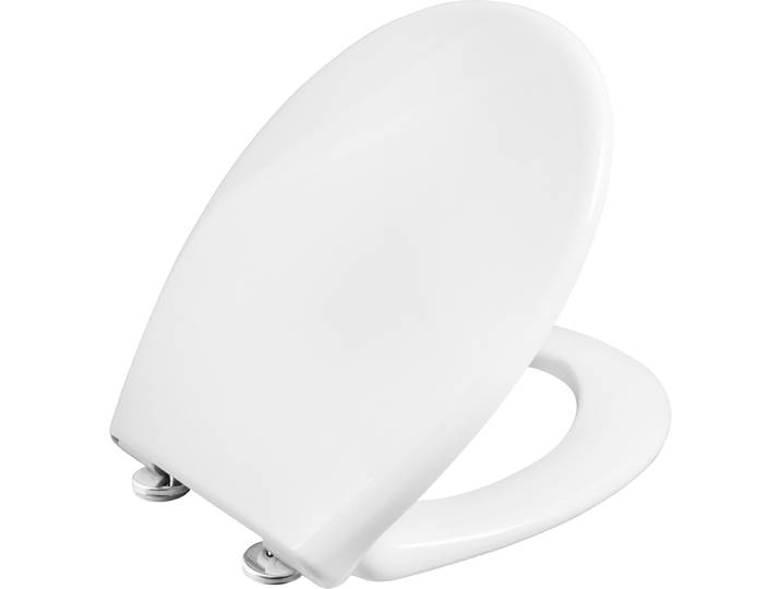WC-Sitz CORNAT Alvero WC Sitz abnehmbar , weiß, B:36,5cm L:43,5cm, Duroplast, WC-Sitze, WC-Sitz