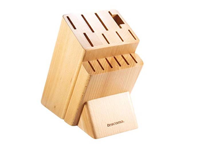Tescoma Block NOBLESSE für 14 Messer, Geflügelschere/Wetzstahl