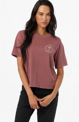 O'Neill s O'riginals Circle Surf Co. Easy T-Shirt in Apple Butter, Size Medium