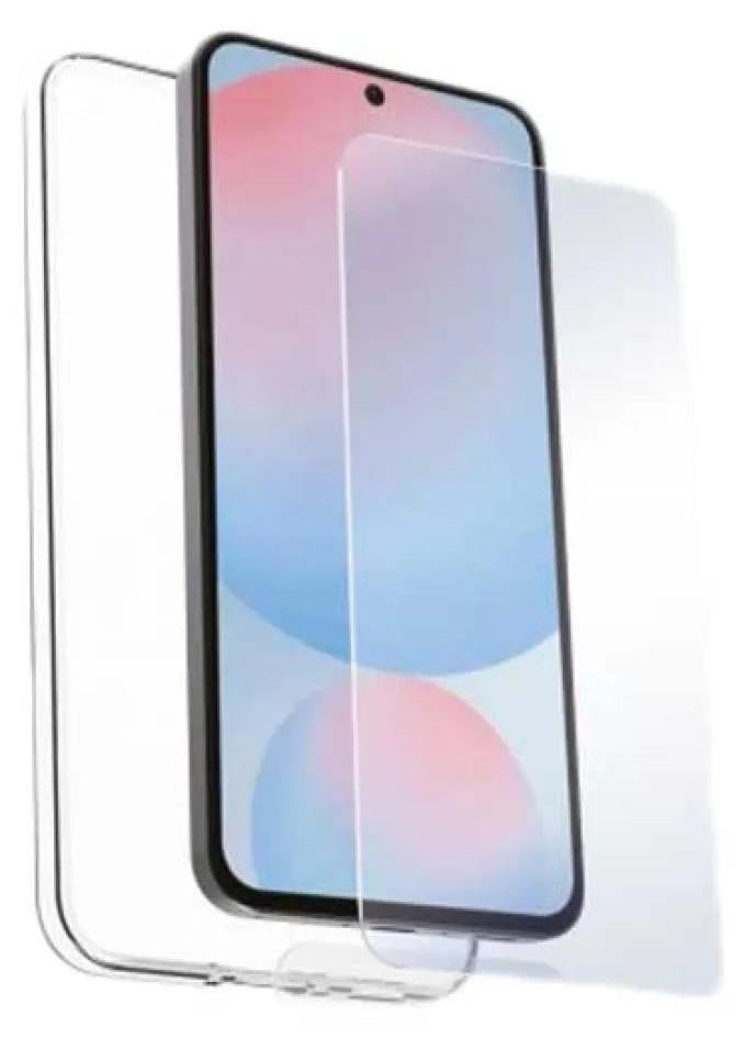 Muvit For Change telefoonhoesje en schermbeschermer voor Samsung Galaxy A56/A36 5G, transparant
