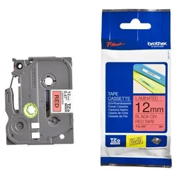 Brother Original P-Touch Farbband schwarz auf rot (TZE-431)