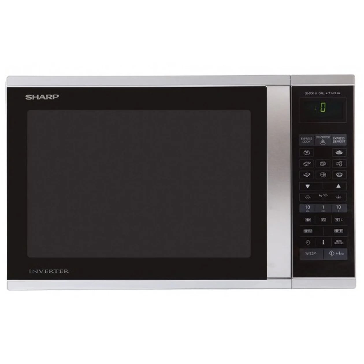 Sharp R971INW Combimagnetron met grill en convectie, Zilver