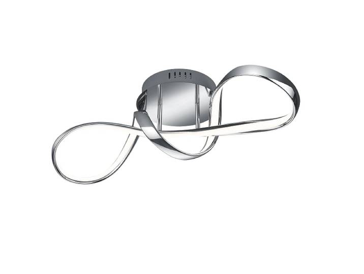 Deckenlampe LED PERUGIA variable Intensität 60cm 28W chrom