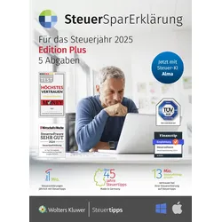 Steuertipps SteuerSparErklärung plus 2026 Steuerjahr 2025