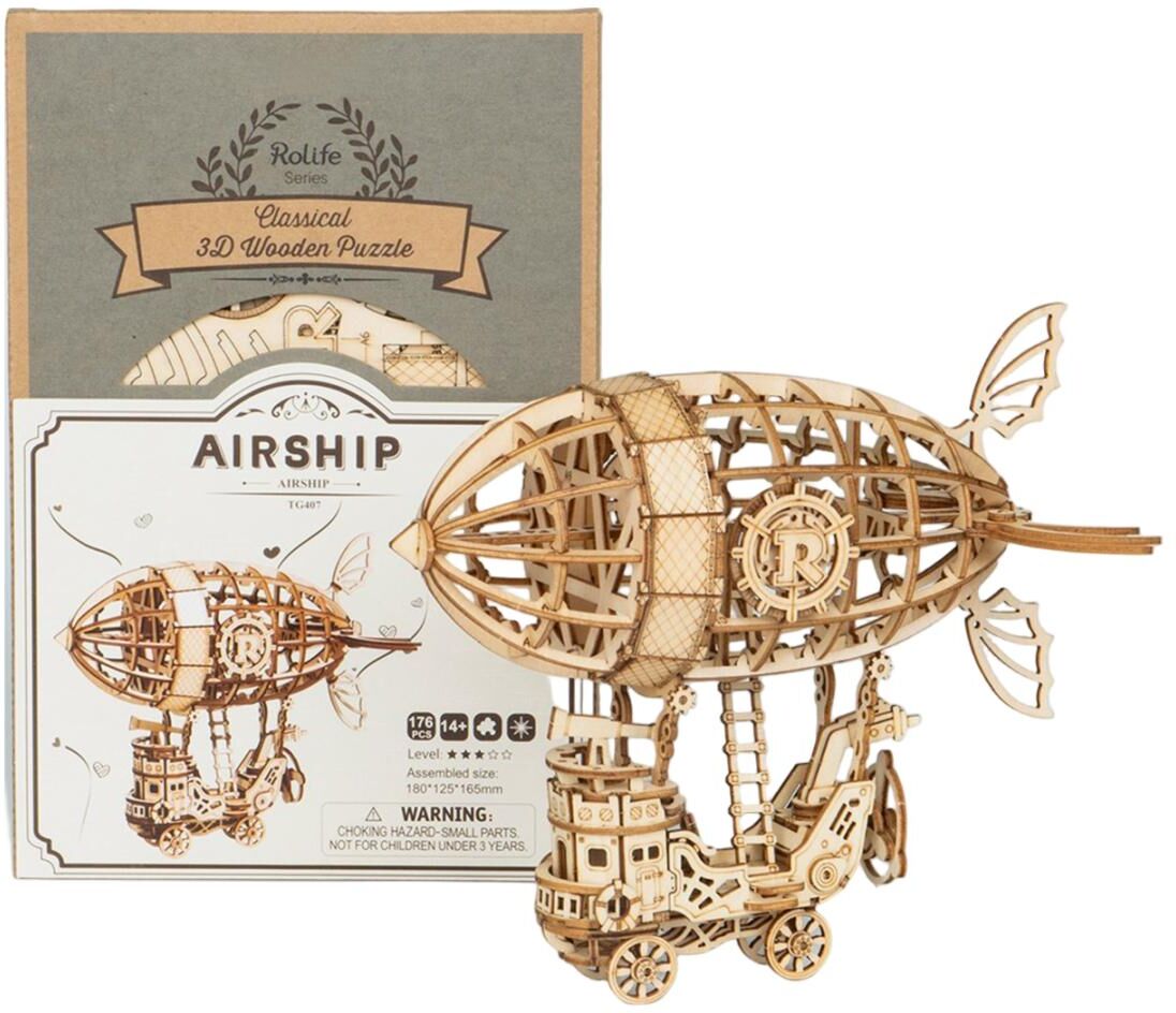 Rolife Maqueta De Madera Robotime Airship.
