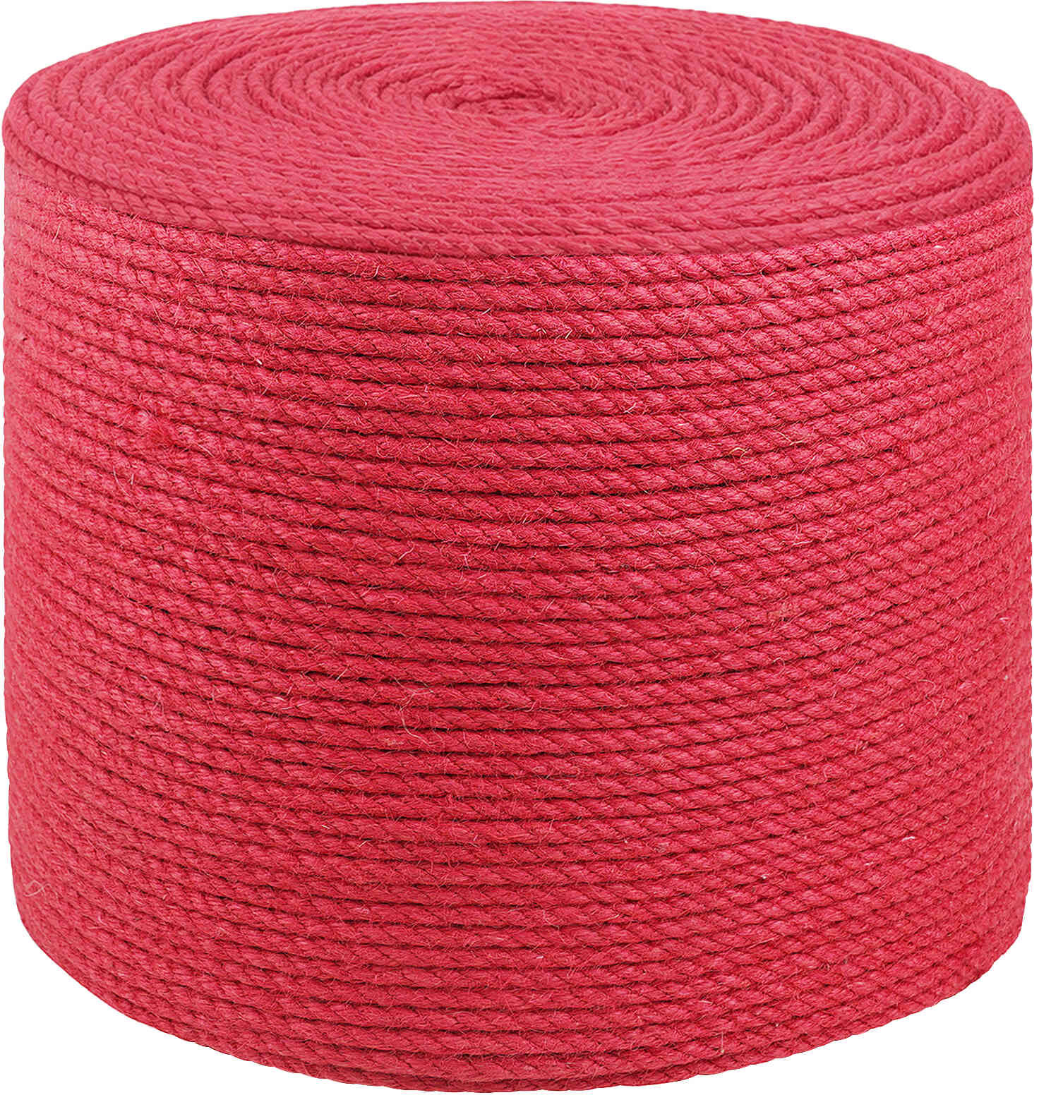 vidaXL Corde en Jute 8 mm Rouge Jute 100% Tossa