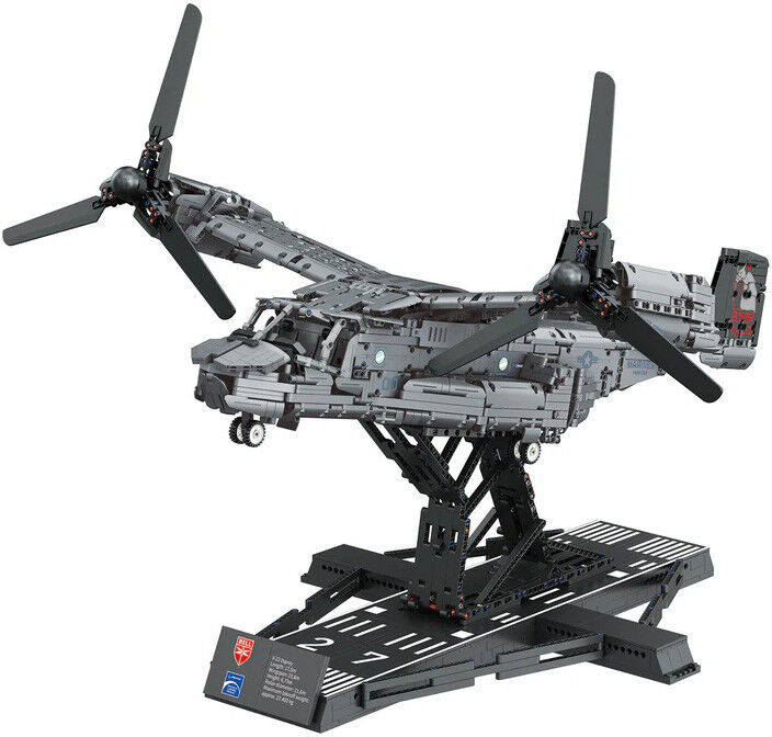 Maquette Brick System 3730 pcs Bell Boeing V-22 Osprey Echelle 1:25 - Revell