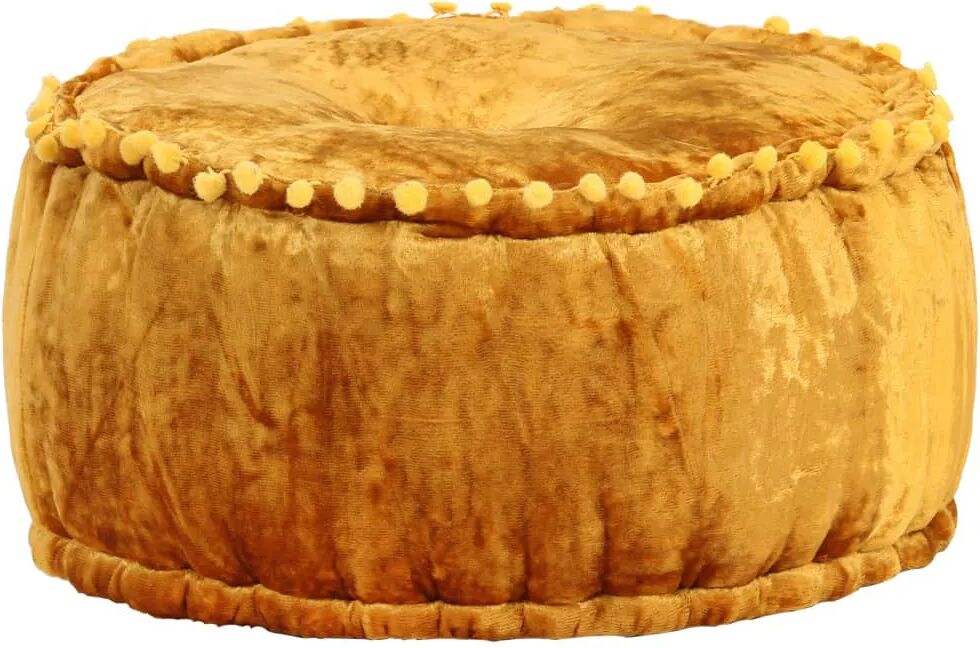 Edinos Pufa żółta tapicerowana K3-B67