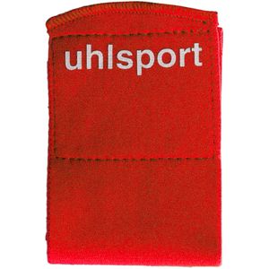 uhlsport Schienbeinschonerhalter 1006963030001, mit Klettverschluss, rot, 3 Paar