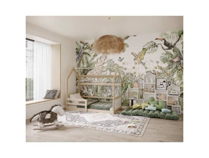 Lit Cabane MIKE 80 x 160 avec sommier