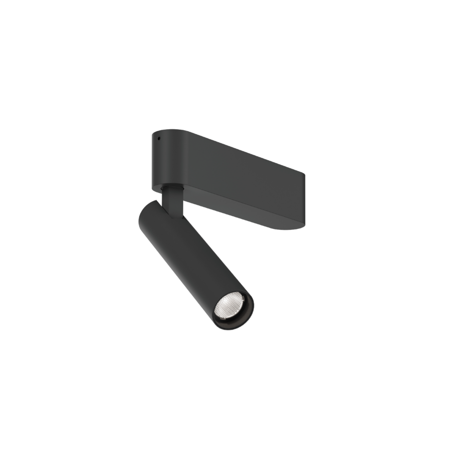 Wever & Ducré LED-Deckenstrahler MATCH CEILING SURF 1.0 LED schwarz 2700K 177154B3 5404037311316