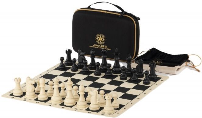 Jeu d'Échecs 38 x 38 cm de voyage - A&A Chess