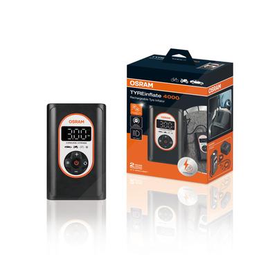 Osram TYREinflate 4000 - Reifenfüller - bis 8,3 bar [Hersteller-Nr. OTIR4000]