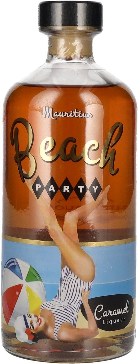 Mauritius Rom Club Mauritius Beach Party CARAMEL Liqueur 30% Vol. 0,7l