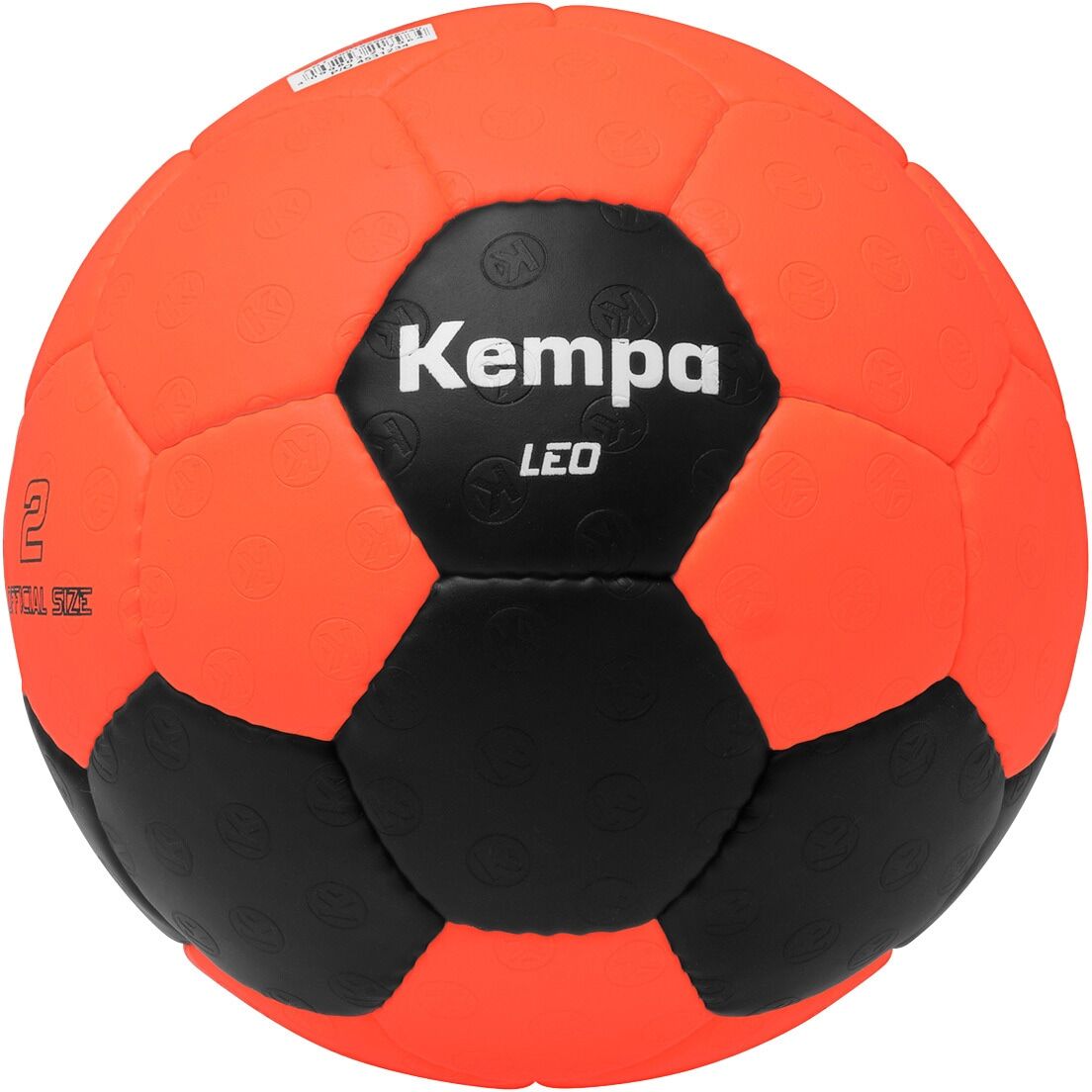 Handball KEMPA "Handball Leo" Gr. 3, rot (fluo rot, schwarz), Bälle, Herren, 3, Handball