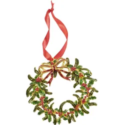 Winter Collage Accessoires Christbaumschmuck Kranz