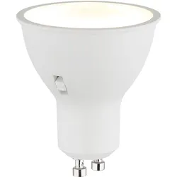 LED 5 Watt Leuchtmittel Reflektor Strahler 450 Lumen 3000K 40000K 6500K GU10, Lichtfarbe einstellbar, DxH 5x 5,8 cm