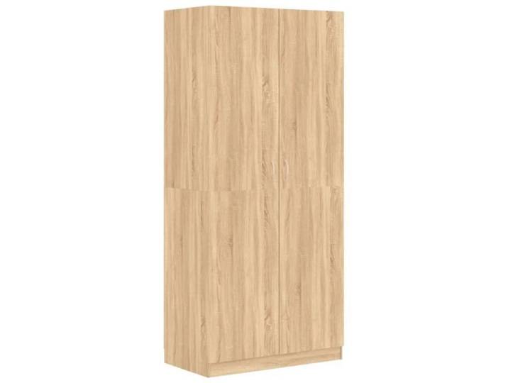 Garde-robe - SALALIS - Chêne sonoma - 2 portes - 90x52x200 cm