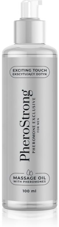 PheroStrong Exclusive for Men huile de massage contenant des phéromones pour homme 100 ml