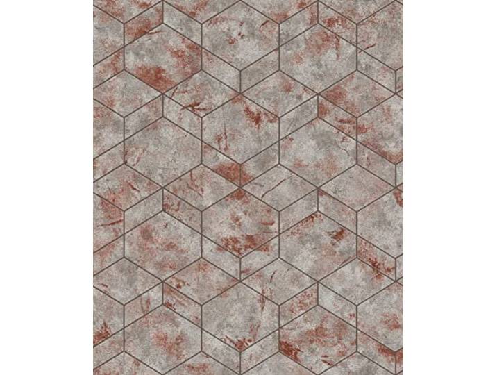 Rasch Tapeten Vliestapete (Grafisch) Silber rote 10,05 m x 0,53 m Andy Wand 649628