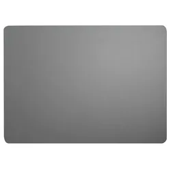 ASA Selection Tischset Leather Optic Fine 46x33 cm Kunststoff Grau Zement