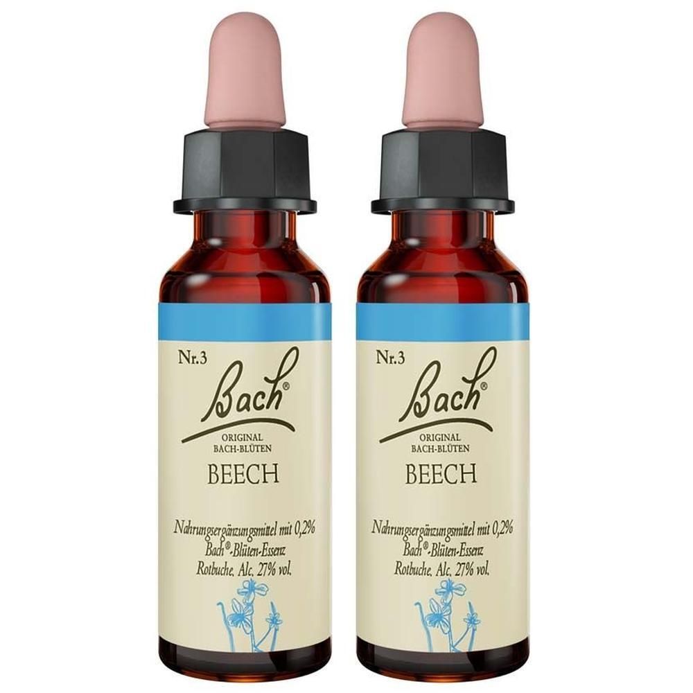 Bachblüten Original 3 Beech Tropfen x2 2x10 ml
