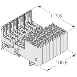 Turck Basismodul BL20-B3S-SBB