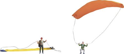 NOCH H0 Paraglider 15886 Bemalt, Stehend