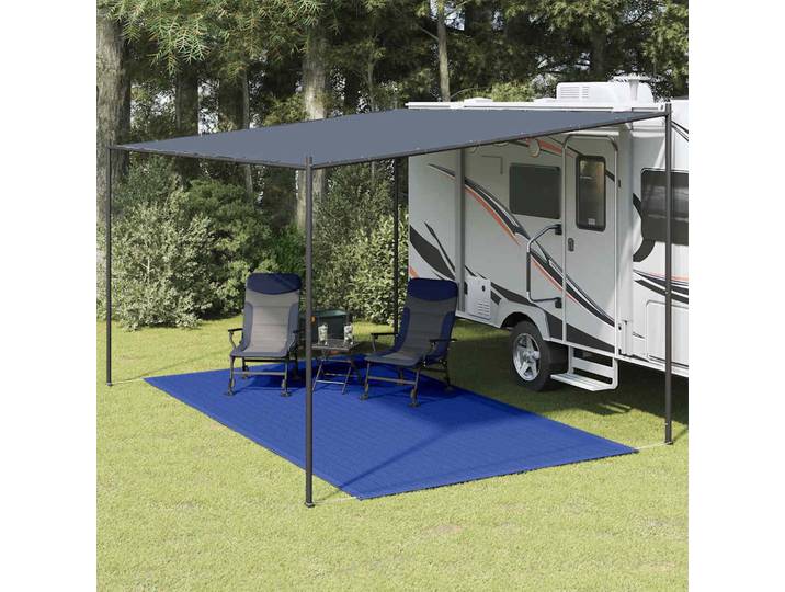 vidaXL Zeltteppich 250x350 cm Blau