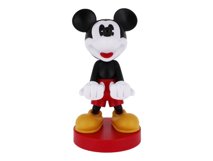 Cable Guys Disney Figurine Gaming Mickey Mouse - Support pour manette ou smartphone - Câble USB Inclus - 20 cm
