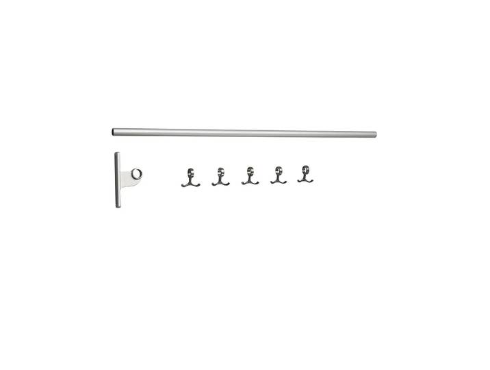 Essem Design Patère Nostalgi à monter aluminium, structure en aluminium