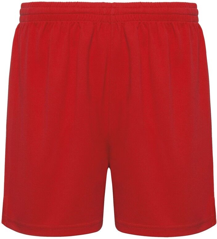 Short de sport de 140 g/m² Player unisexe rouge XL