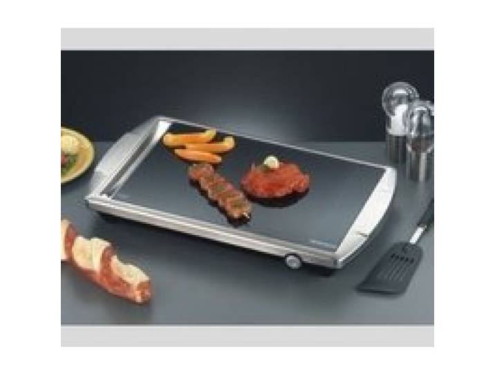 Gril électrique - ROMMELSBACHER - CG2303-E - 2000 Watt - Acier inoxydable - Spatule incluse