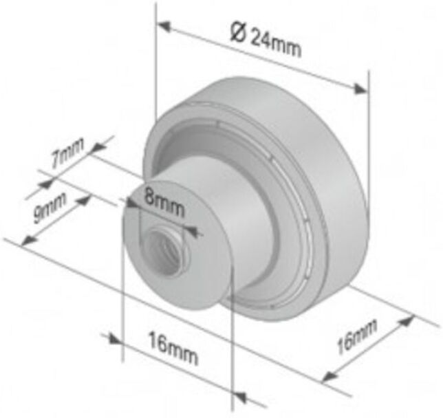 Dachrolle CARGOPARTS CARGO-E234