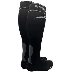 eQuick, Herren, Sportsocken, Reitsocken (41 - 46), Grau