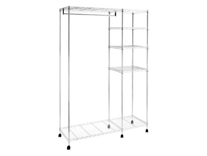Portant à Vêtements Design  Badis  181cm Argent