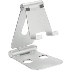 We-Vibe WE Support universel pour smartphone : en aluminium - pliable et angle ajustable, Smartphone Halterung, Silber