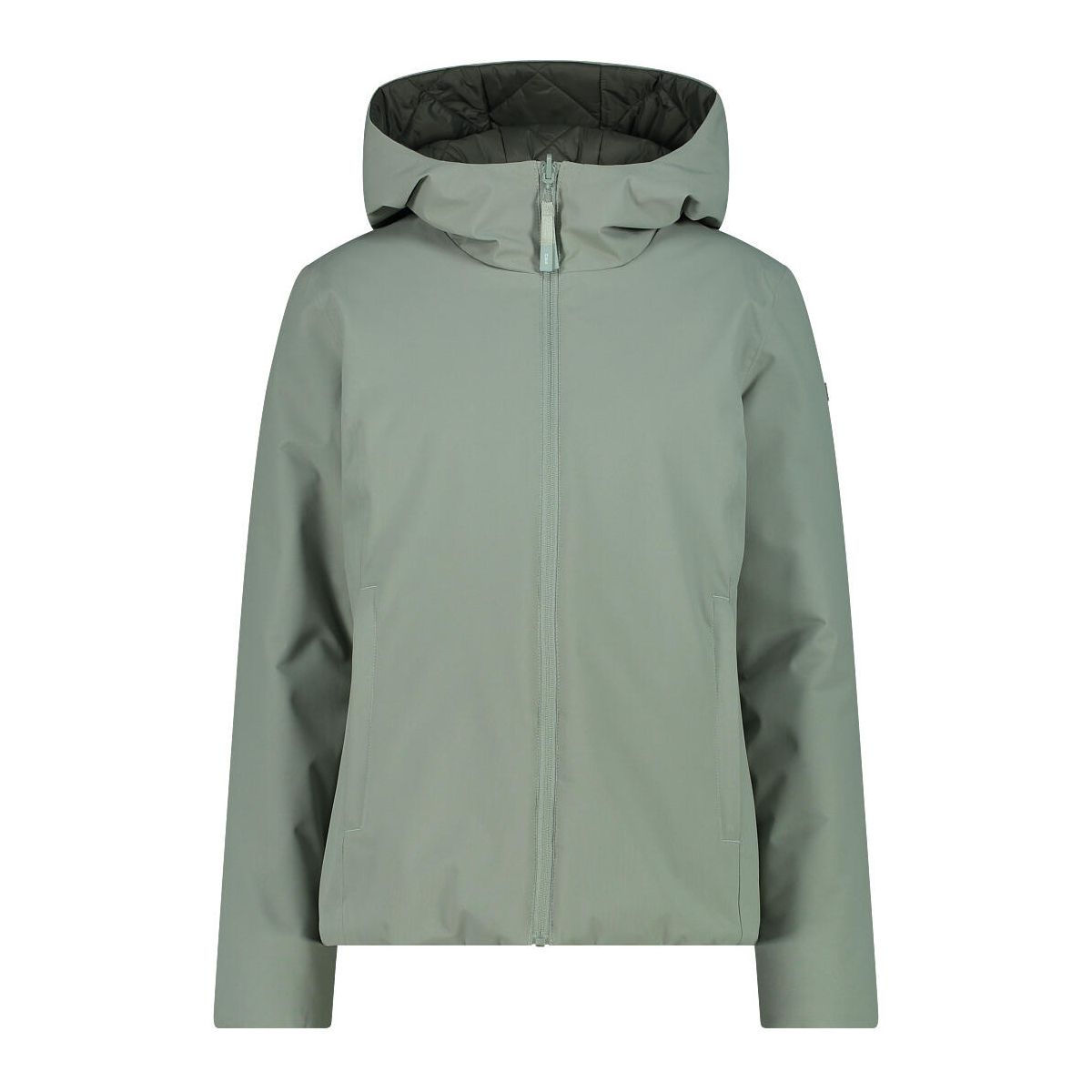 CMP Woman Reverse Jacket FIX Hood mineral (E621) 36 34K0026-E621-36