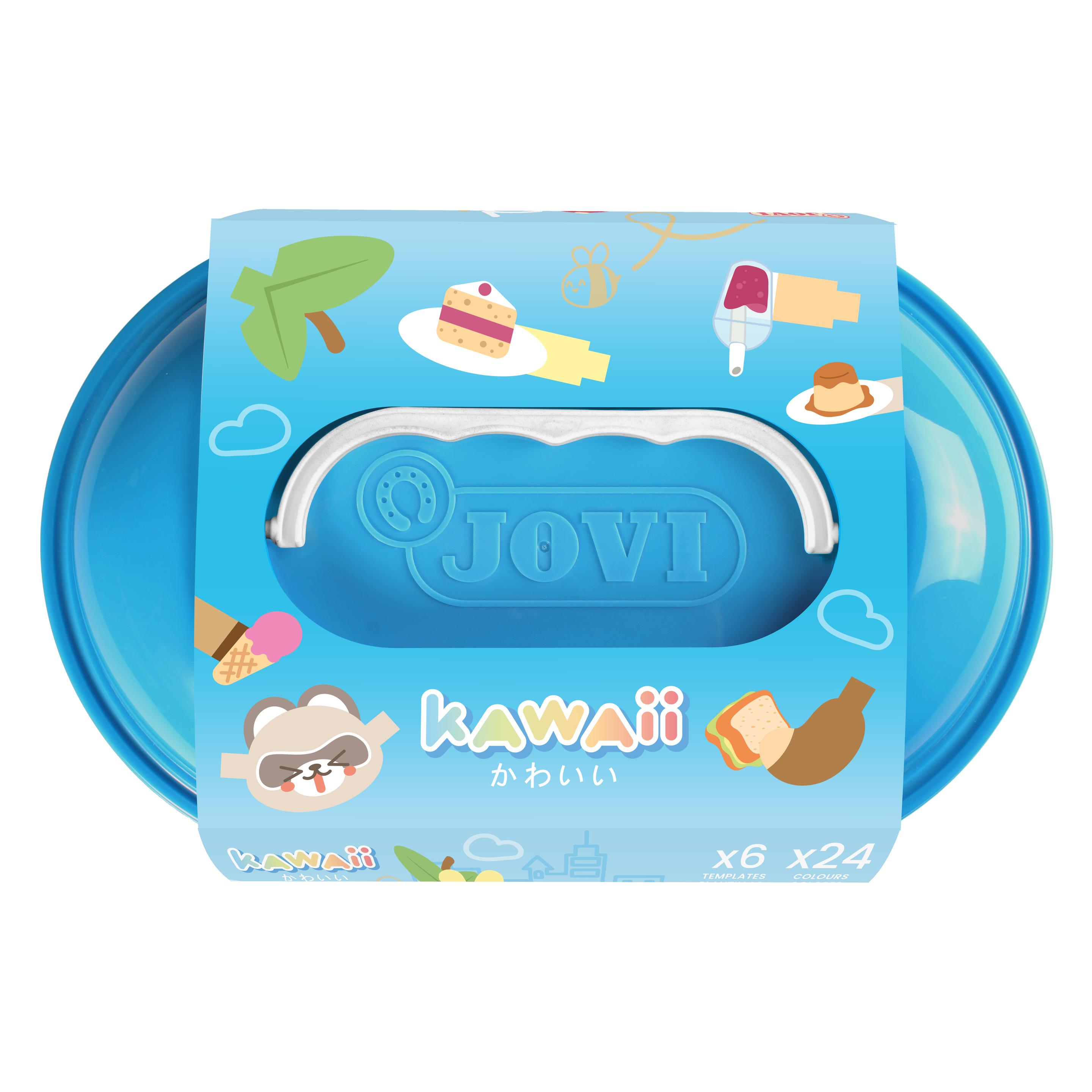 Jovi Kawaii Koffer Plastilina Kit - Kawaii Tiere (KW2203-JV)