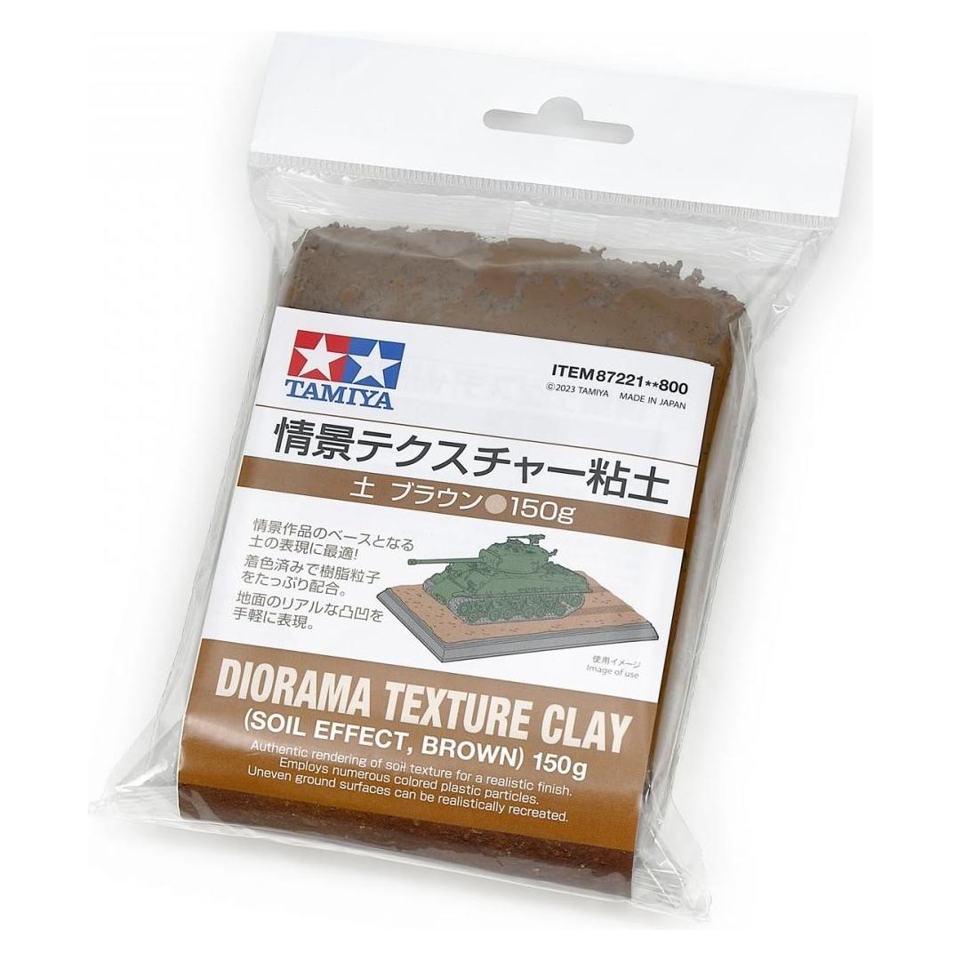 Tamiya Spachtelm. Lehmboden/Braun 150g Dio. (300087221)