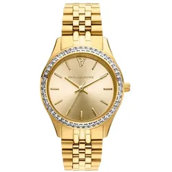 PAUL VALENTINE - ICONIA CRYSTAL - gold white/ 32 MM
