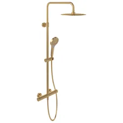 Villeroy & Boch Duschsystem Verve Showers 287x1093x472mm wandm Brushed Gold TVS10900500076