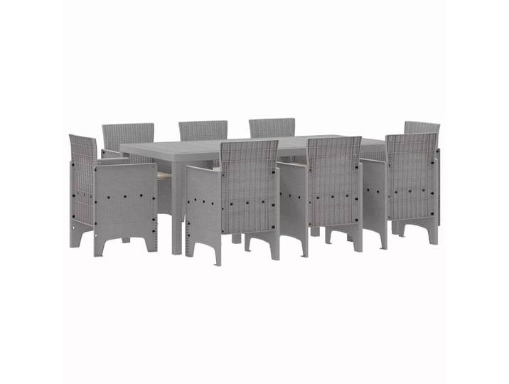 VidaXL - Essens draußen polypropylen, One Size, Silber