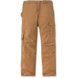Carhartt FR Steel Multi-Norm Multi-Cargo, Workwear Hose - Hellbraun - W42/L32